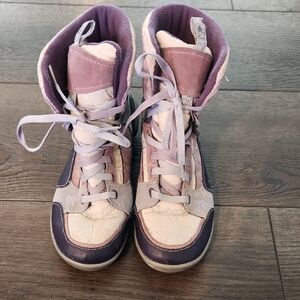 cushe Women's High-Top Sneakers in Lavender, Pink & Purple